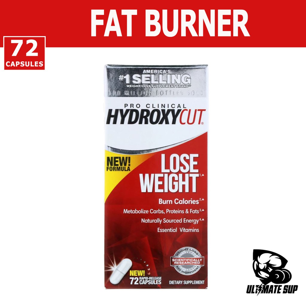 Hydroxycut, Pro Clinical Hydroxycut, Fat Burner Lose Weight, 72