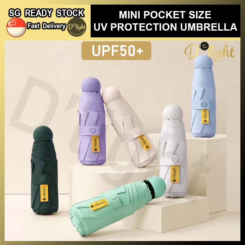 Dlight Pocket Size Umbrella UPF50 & Lightweight