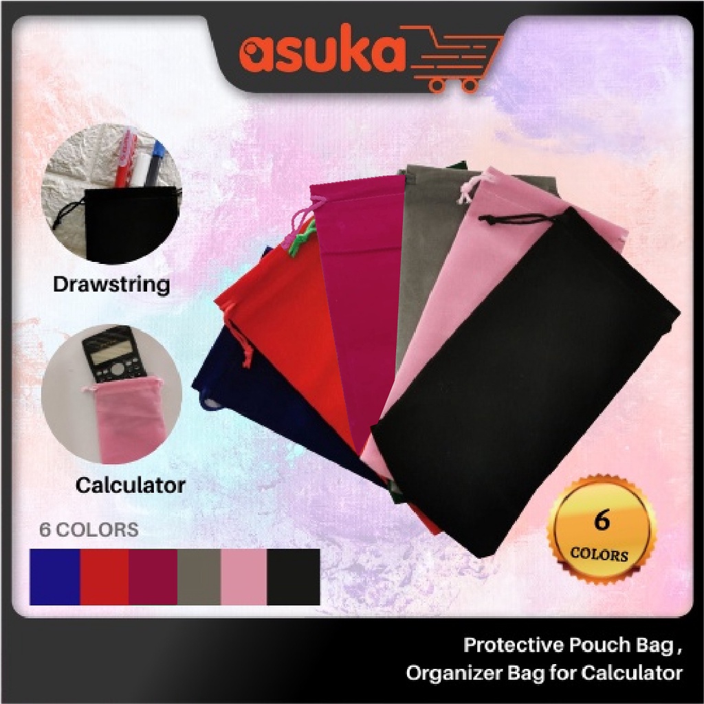 Protective Velvet Pouch Bag Bag / Calculator pouch / Mobile