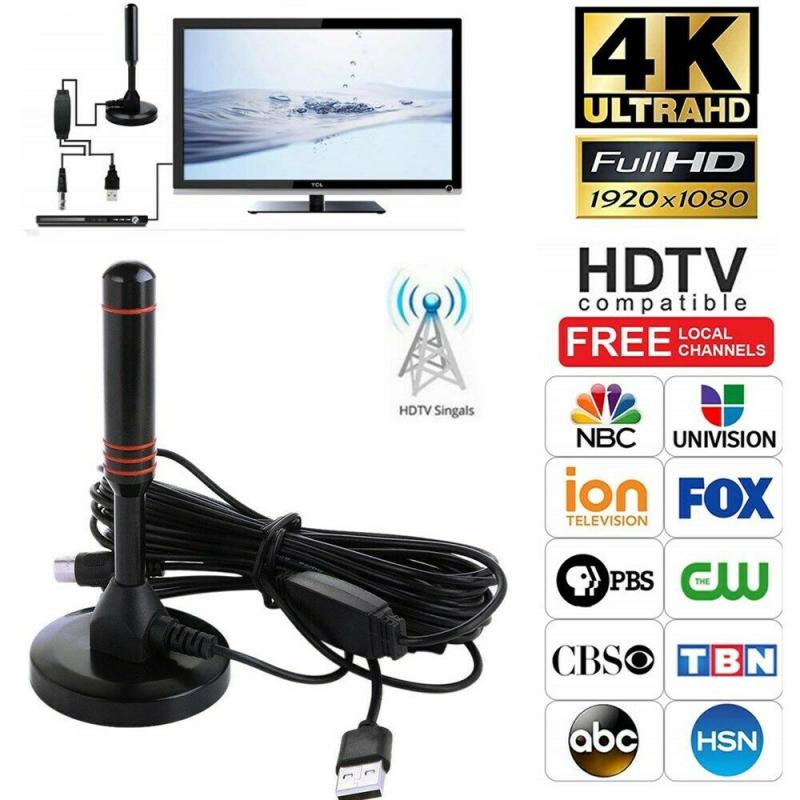 Hd Digital Indoor Amplified Tv Antenna 200 Miles Ultra Hdtv With