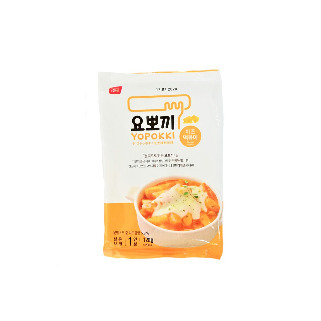 Yopokki Cheese Rice Cake With Sauce (Pouch) 120g (03407) SLXD