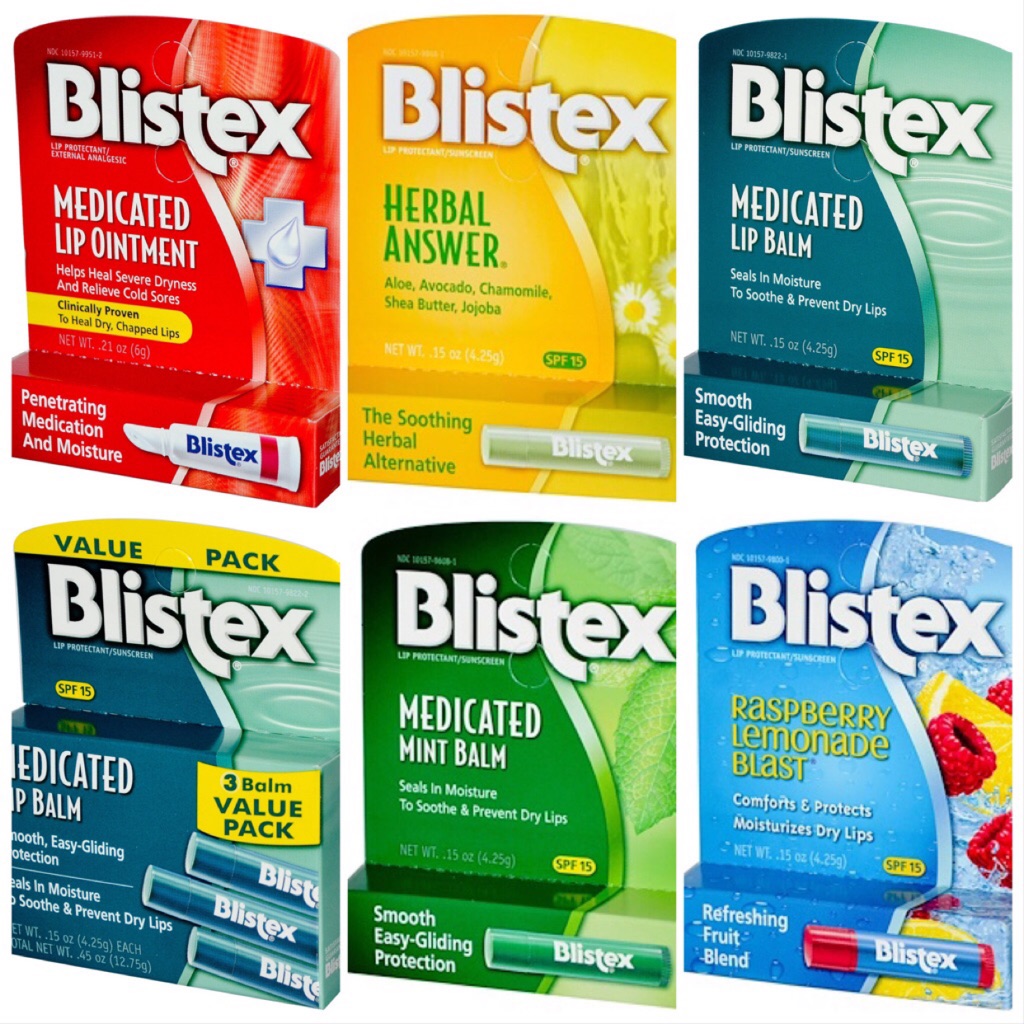 Blistex Medicated Lip Ointment / Balm *Assorted* Shopee Singapore