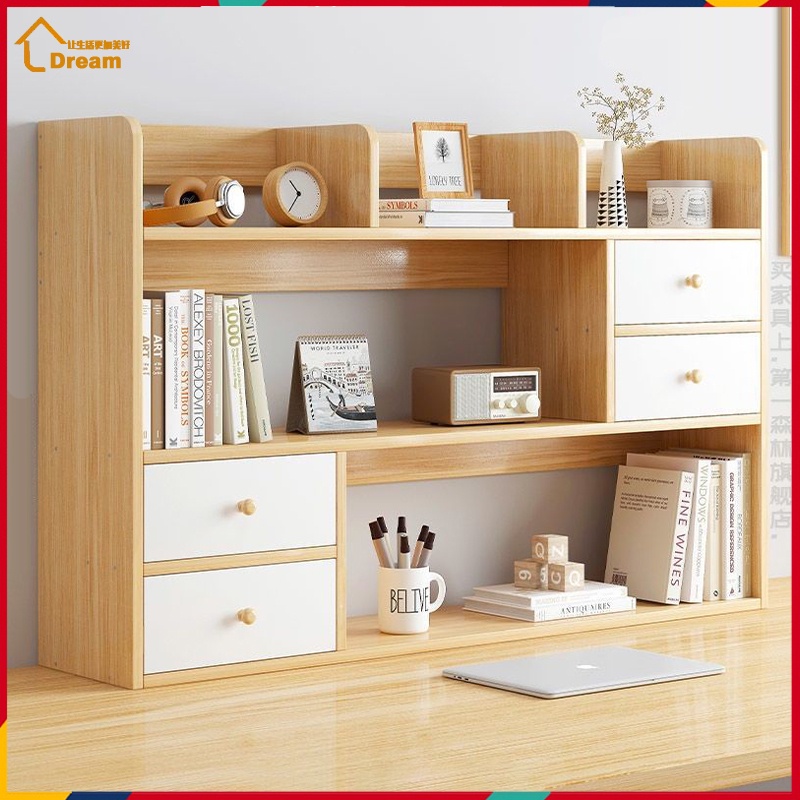 Wooden Desktop Book Shelf /Desktop Rack/Desk Shelf/Desktop Organiser
