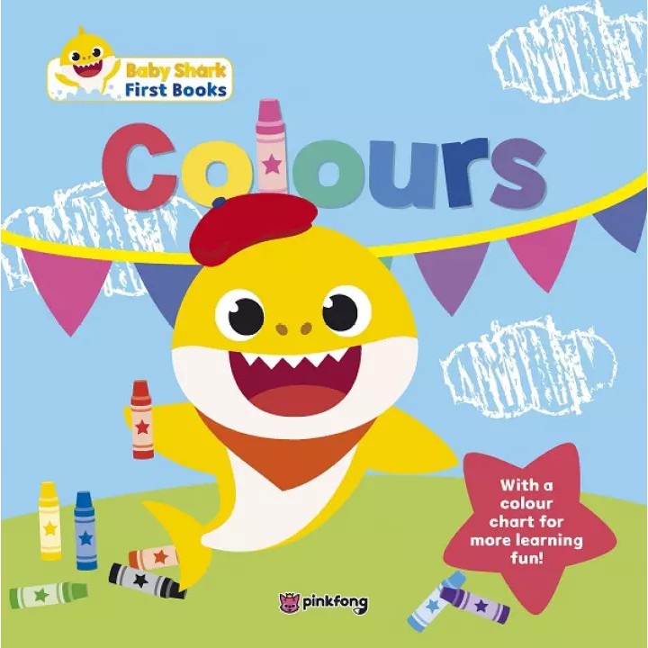 Baby Shark My First Book Of Colours / English Toddler