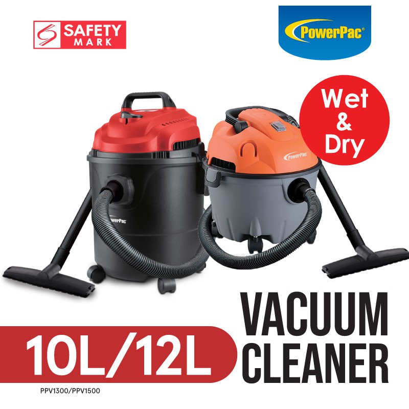 PowerPac Vacuum Cleaner Wet & Dry Vacuum Cleaner (PPV1300/PPV1500