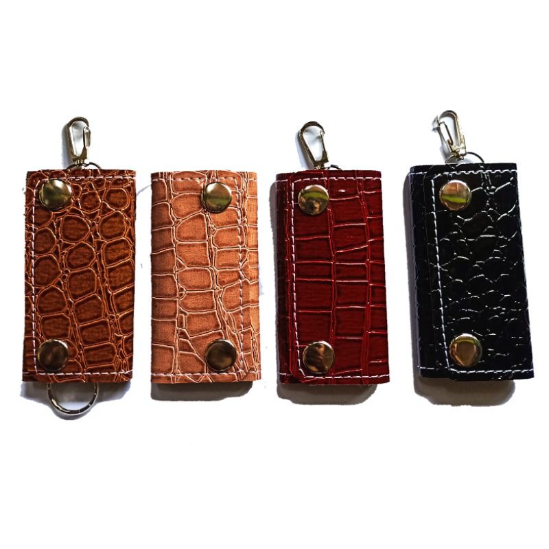Emboss Leather Pattern STNK Wallet (Button Fold) Shopee Singapore