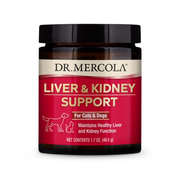 Dr. Mercola Liver and Kidney Support for Cats & Dogs (48.5g) Shopee