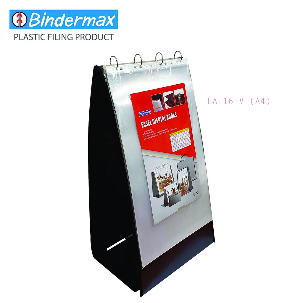 Bindermax Easel File Display Book Vertical A4 Size Shopee Singapore