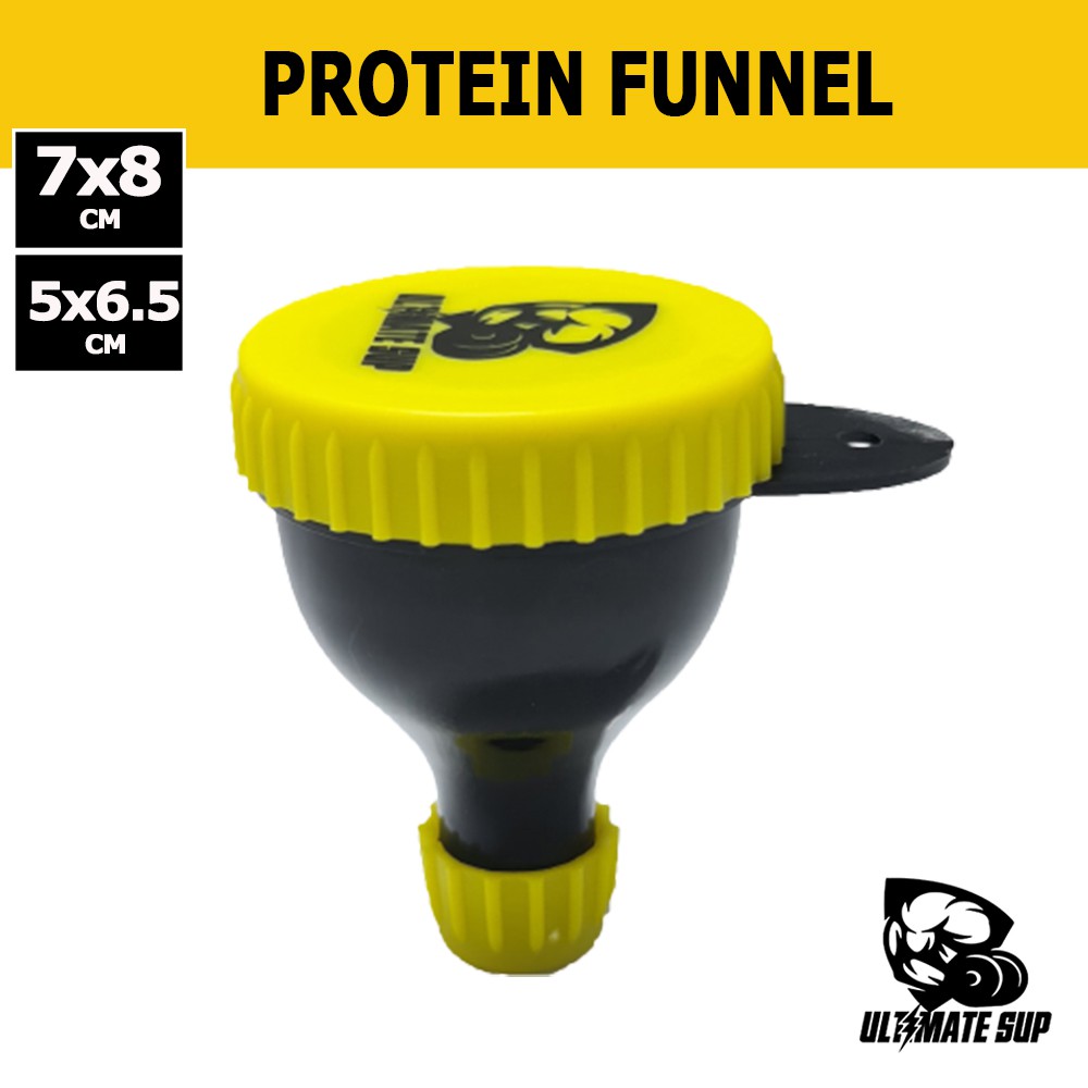 Ultimate Sup Protein Funnel, Portable Protein Powder Container for Gym