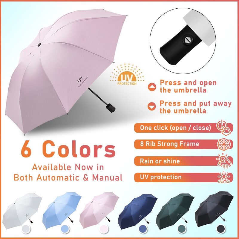 Portable Windproof Compact Travel Umbrella Fully Automatic Small Canopy