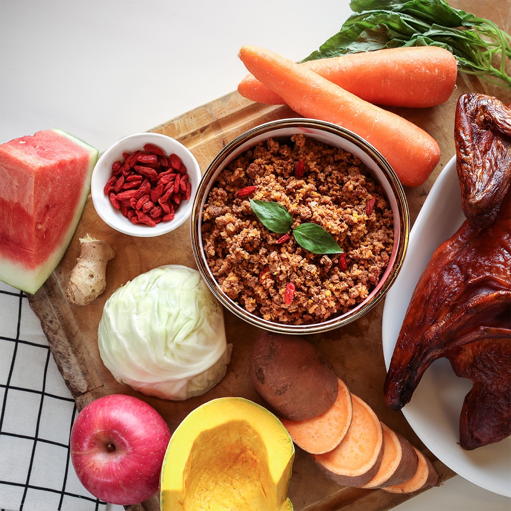 Quackin Duck Freshly Cooked Dog Food Gently Cooked Frozen Dog Food by