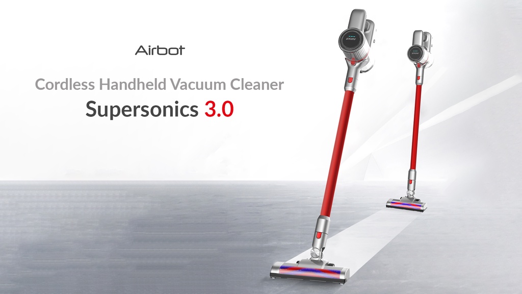 Airbot Supersonics 3.0 Cordless Vacuum Cleaner Handheld Stick Portable