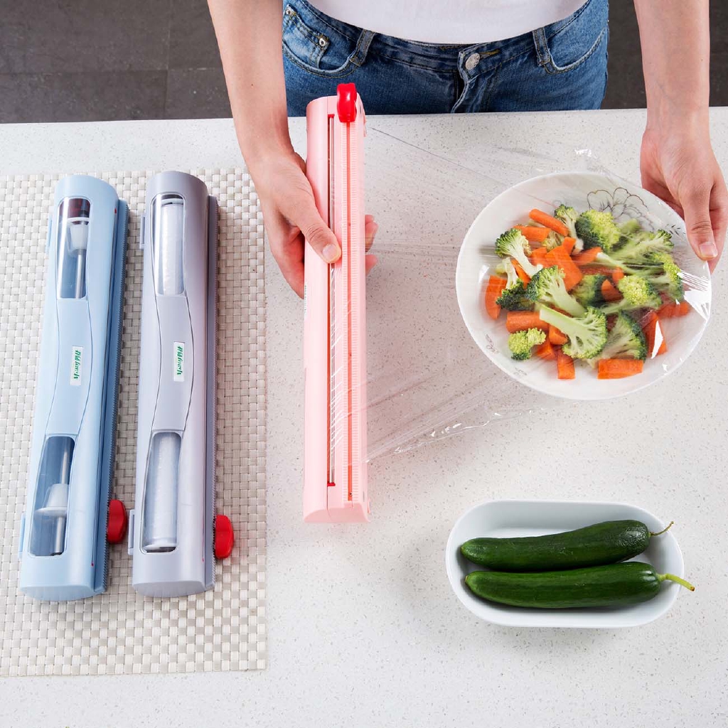 Cling Film Cutter (Send 1 Roll Cling Film) Creative Kitchen Practical