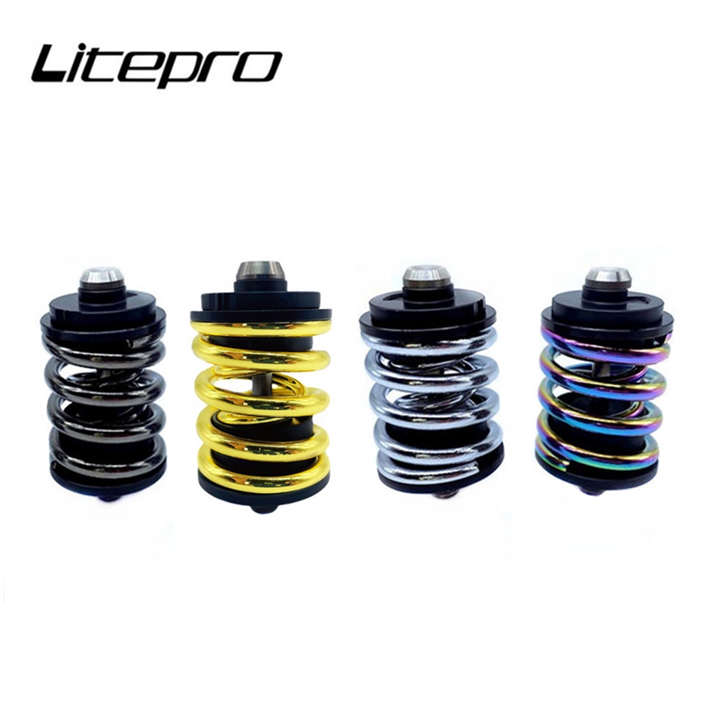 Bicycle Spring Suspension Rear Shock Shocks Absorber Folding Bike