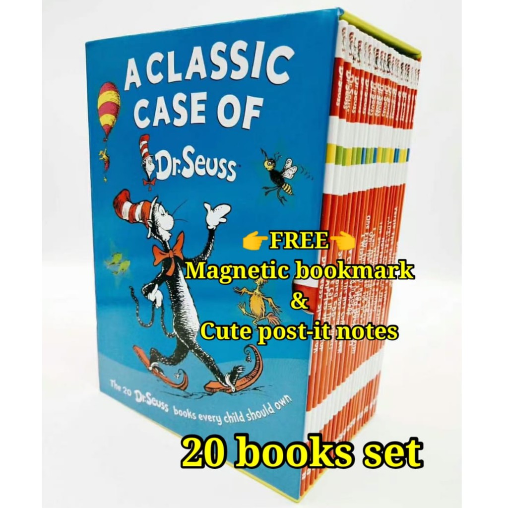 【SG READY STOCK】Classic Case of Dr Seuss (20 books set) Shopee Singapore