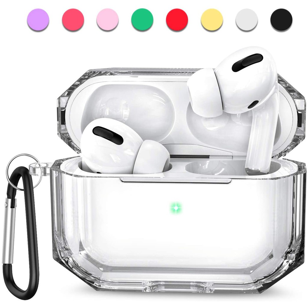 AirPods Pro 2019 Case Clear AirPods 3 Cover Silicone Soft Transparent