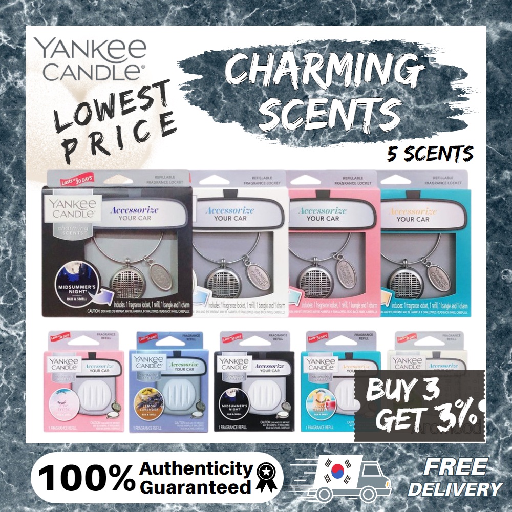 [Yankee Candle] Charming Scents Starter Kit (Car Charm set Vehicle Air