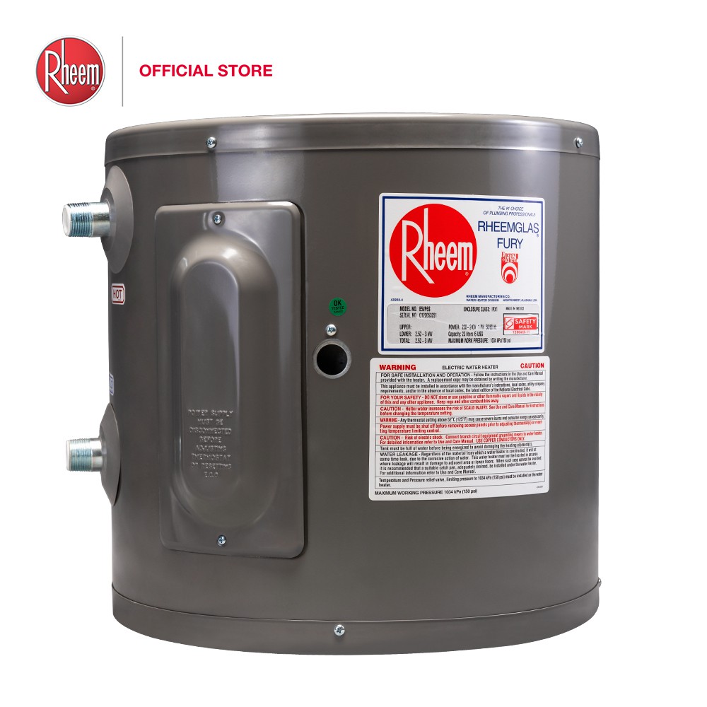 Rheem 23L 85VP6S Classic Electric Storage Water Heater Shopee Singapore