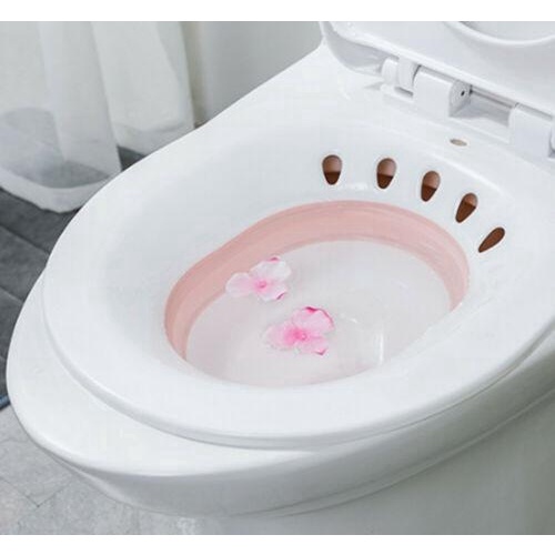 Collapsable Sitz bath bowl with flusher Sitz bath basin Sitz Bath tub