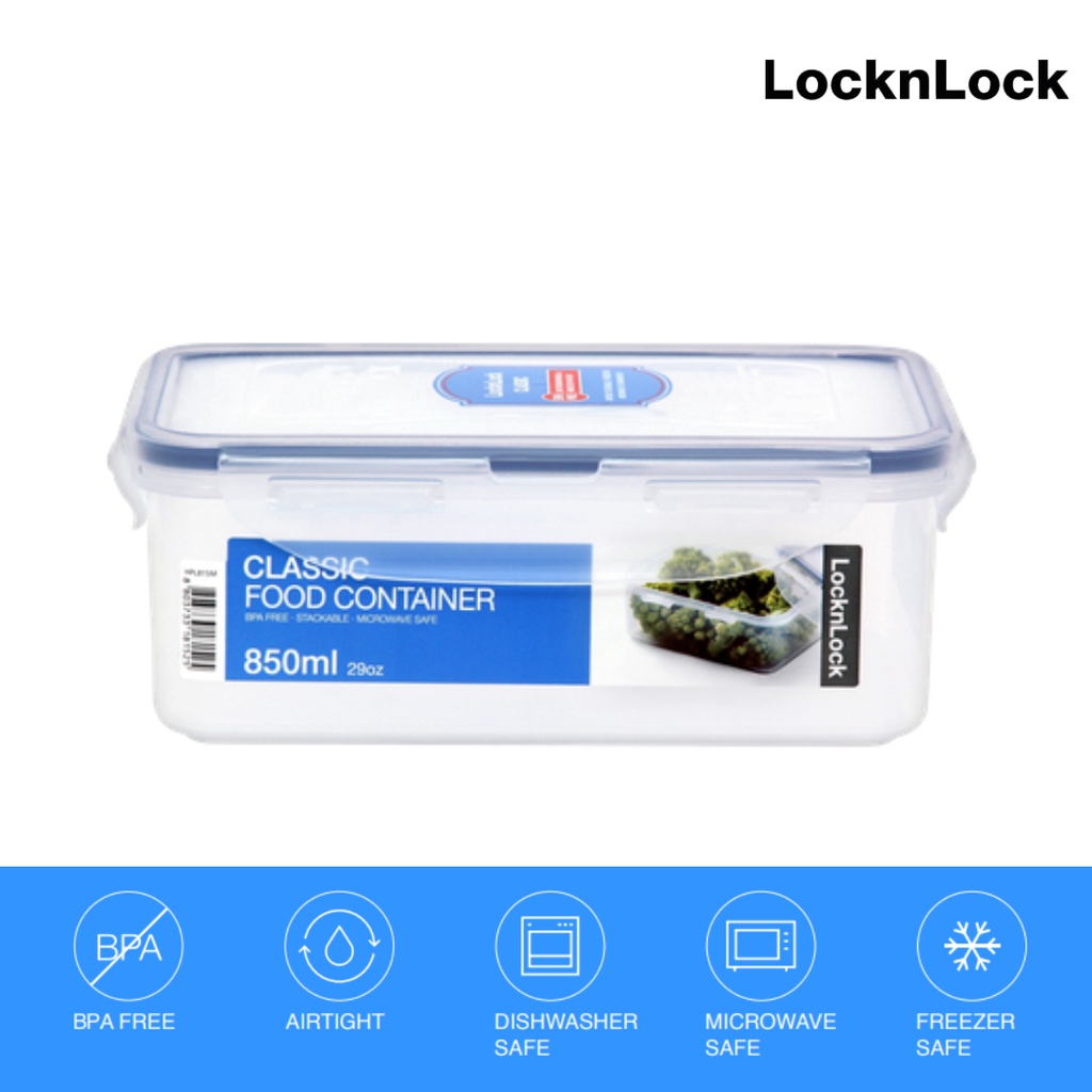 LocknLock Official Classic Airtight Food Container 850ML (HPL815M