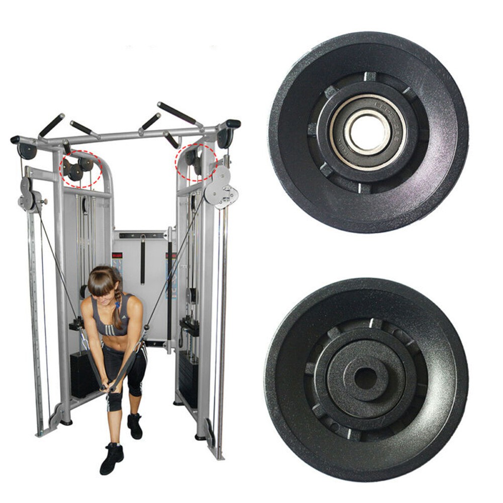 Pulley wheel Equipment Part PA6 Light weight 90mm diameter Training