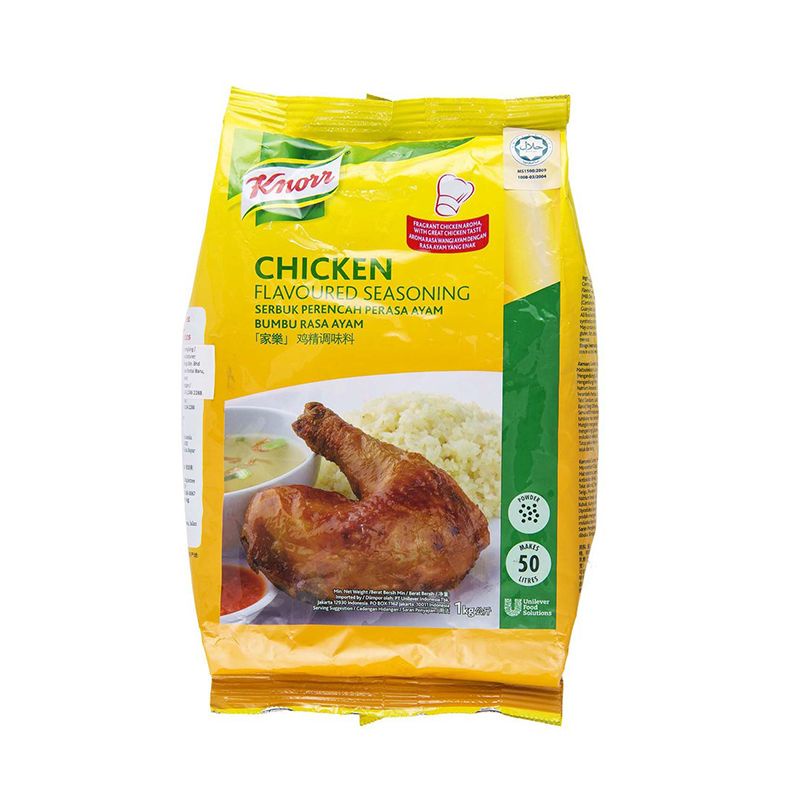 💯[SG STOCK] KNORR CHICKEN STOCK POWDER 1KG *Packet* (HALAL) Shopee