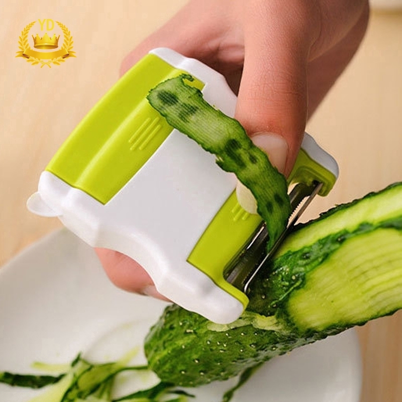 1Pc Alat Pemotong Tomat/Wortel/Buah/Kentang/Sayur Tipis Bahan ABS Warna