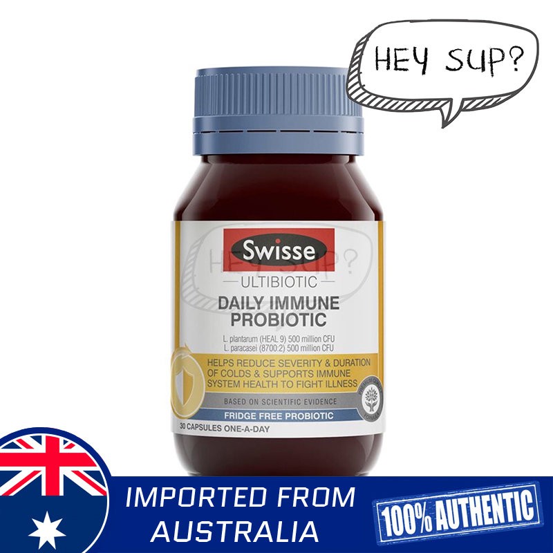 Swisse Ultibiotic Daily Immune Probiotic 30 Capsules Shopee Singapore