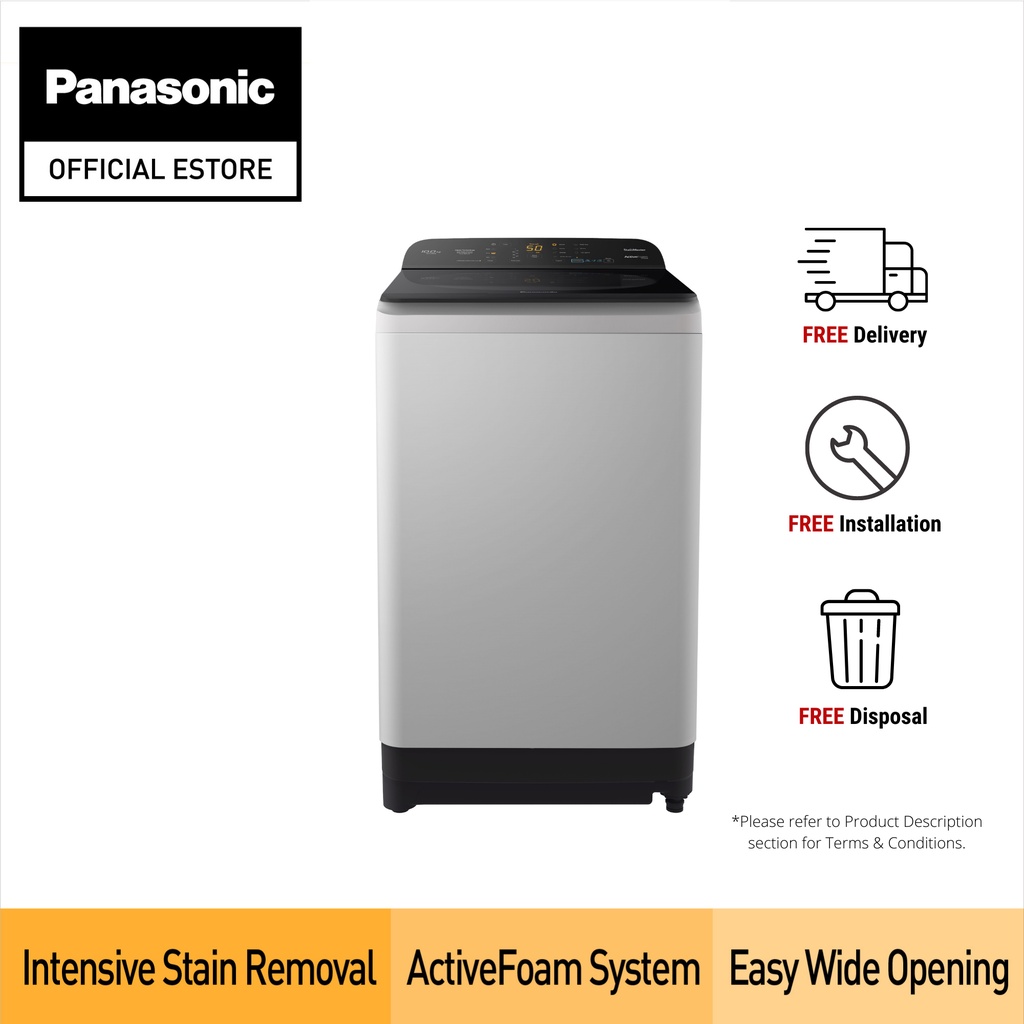 Panasonic 9kg Care+ Stain Expert Washing Machine with StainMaster NA