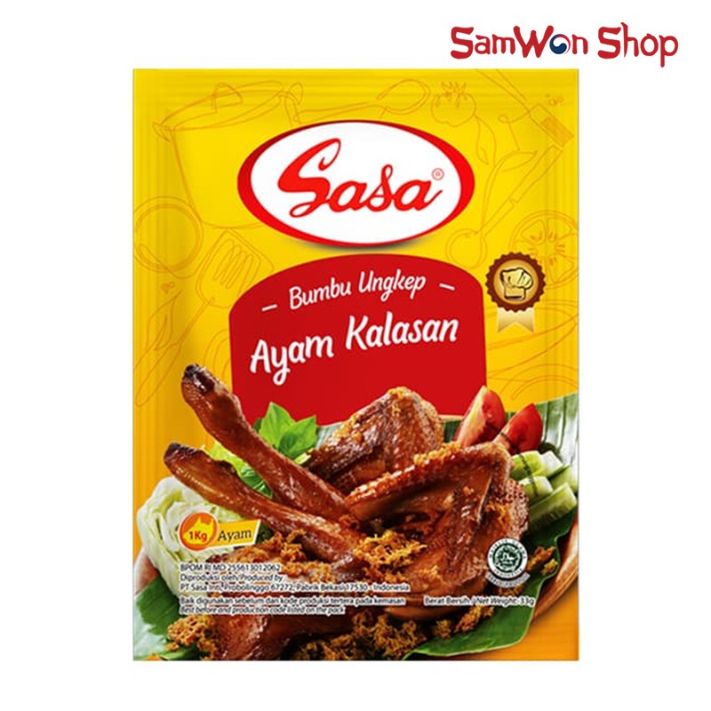 SASA BUMBU CHICKEN KALASAN UNGKEP 33 GRAM SACHET / BUMBU COOK INSTANT