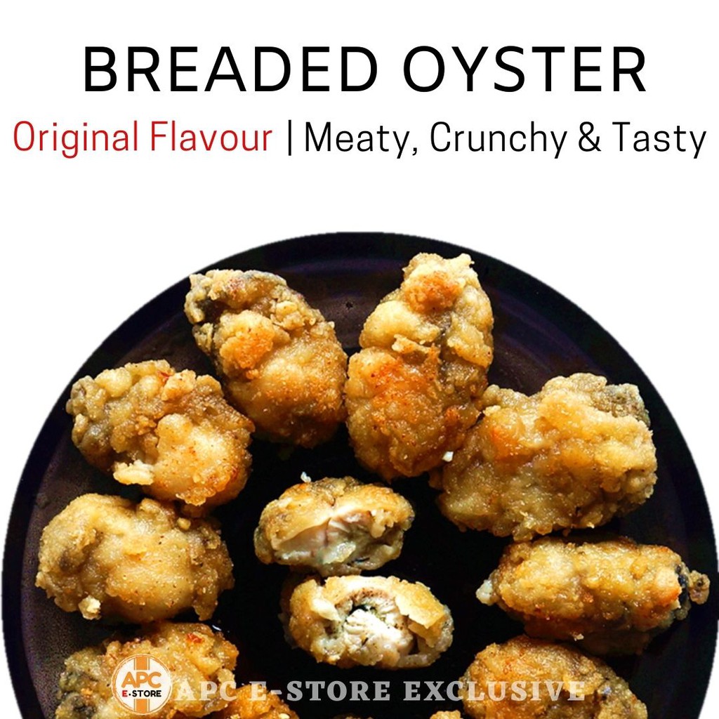 Frozen Breaded Oyster Original Flavor Halal Shopee Singapore