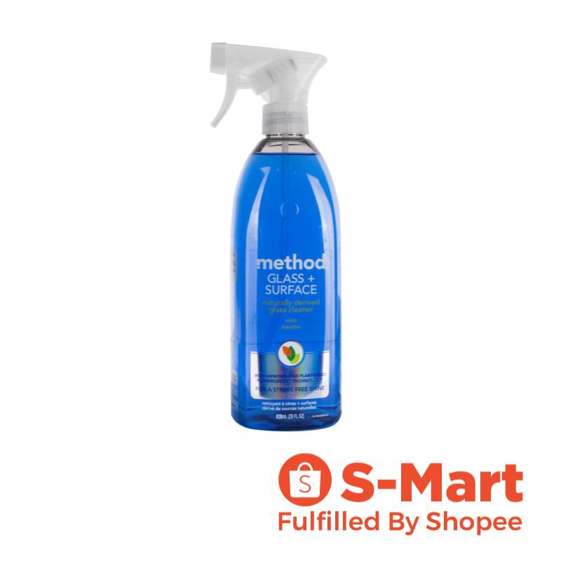 Method Glass + Surface (Natural glass cleaners) Mint 828ml Shopee