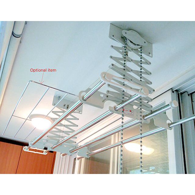 Laundry system ceiling mount clothes hanger,retractable hanger,clothes