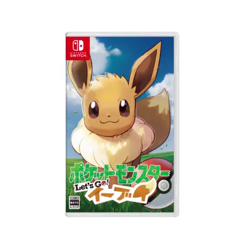 Switch Pokemon Let's Go Eevee Standard Edition Shopee Singapore