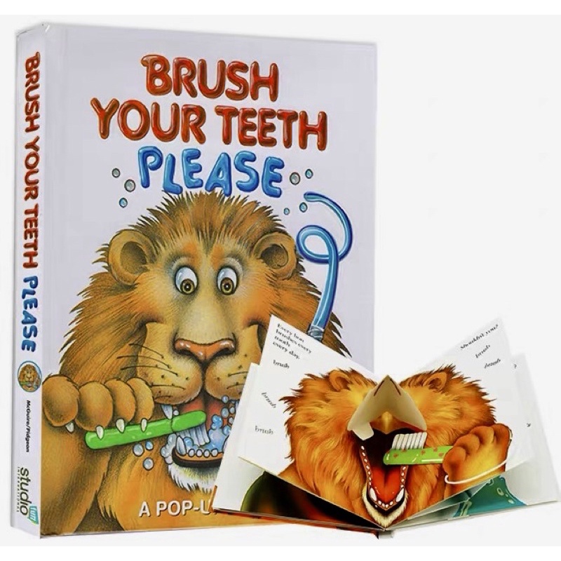 [READYSTOCK][A Popup Book] Brush Your Teeth Please Shopee Singapore