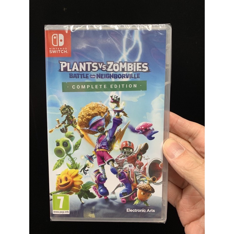 Nintendo switch plants vs zombies battle for neighborville complete