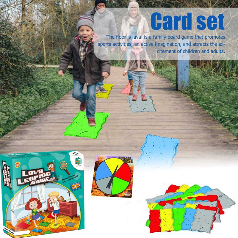 NEW Version 20 piece foam tiles Board Game The Floor Is Lava