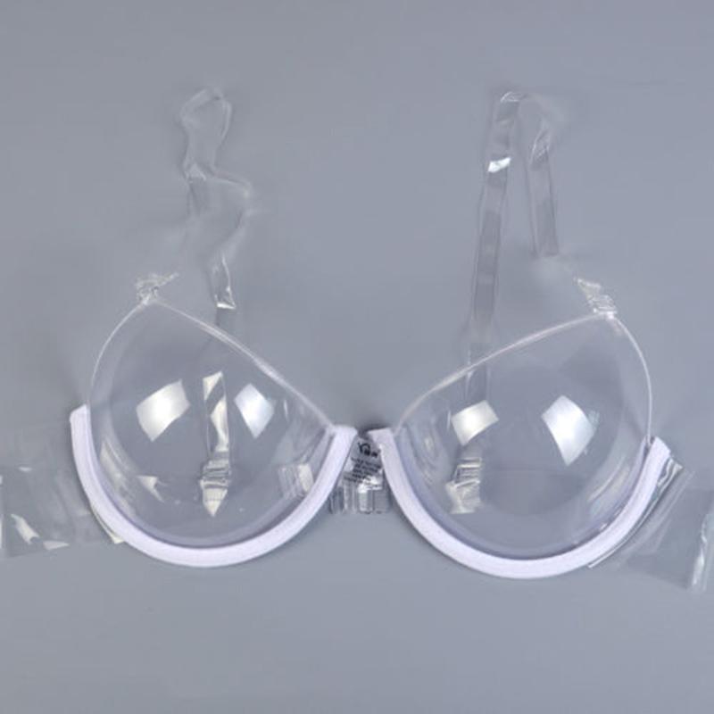 Brand New Women Clear Bra Strap Invisible Ladies TPU Summer Cup Size 32