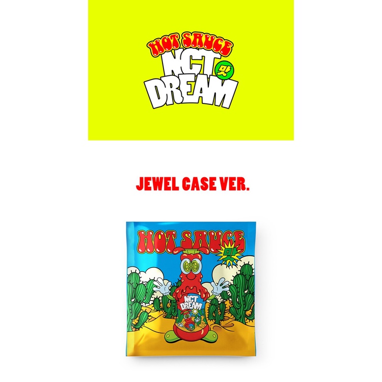 [JEWEL CASE] NCT DREAM 1st album HOT SAUCE Bubble Store