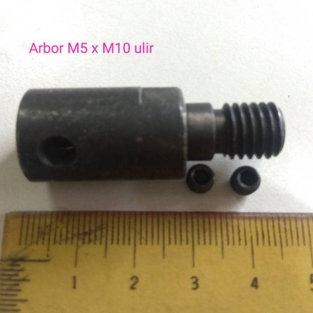 5mm Shank M10 Arbor Mandrel Connector Adapter Shopee Singapore