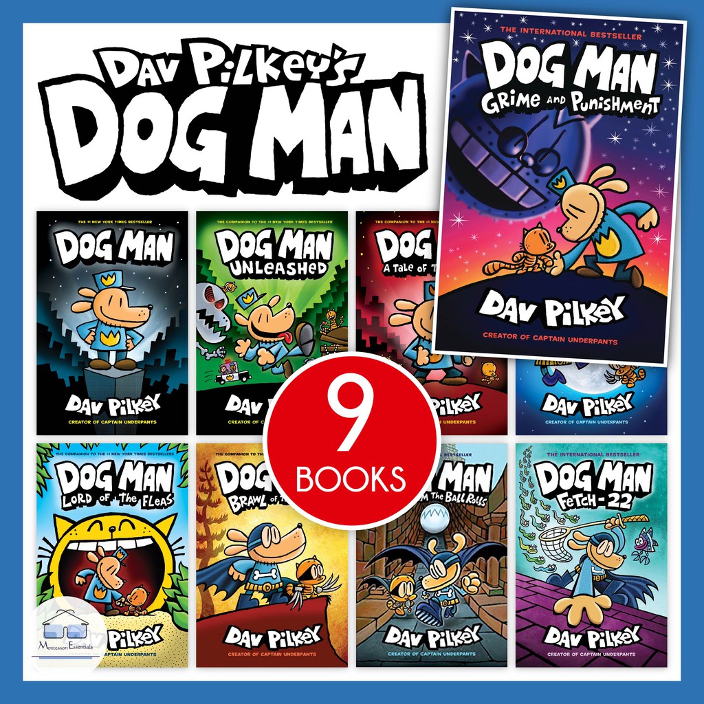 Dog Man Books Collection Box Set by Dav Pilkey [Hardcover, Children's