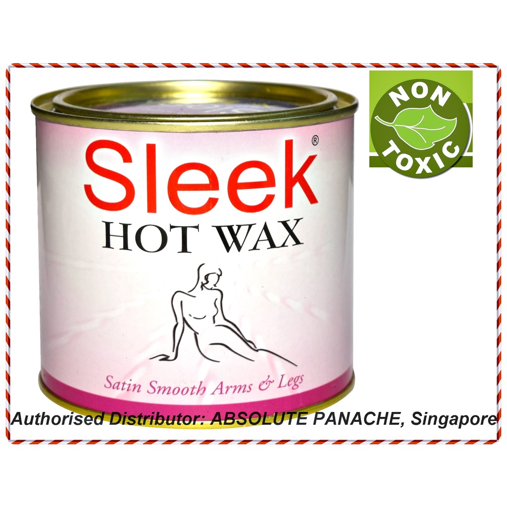 Sleek Hair Removing Depilatory Wax Hot Wax For Satin Smooth Skin