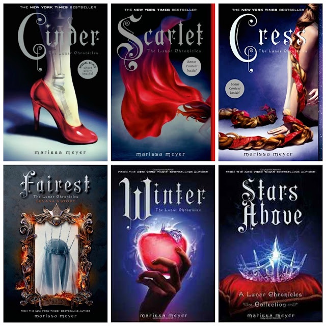 The Lunar Chronicles Series by Marissa Meyer Cress Fairest Winter