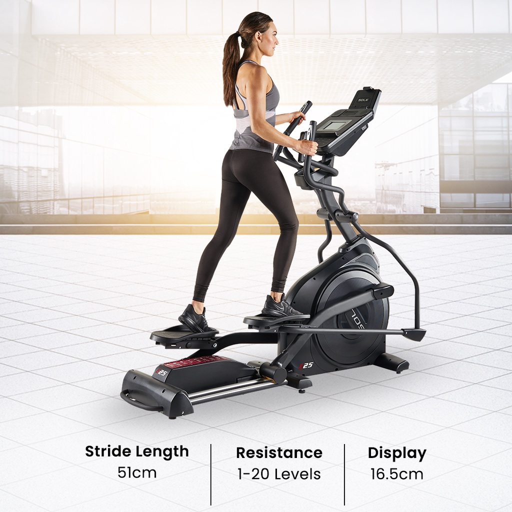 Sole E25 Elliptical Cross Trainer 2020 Model Shopee Singapore