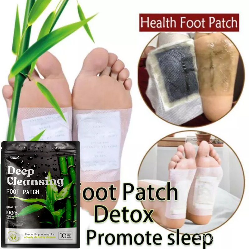 detox foot patch 10PCS Nuubu Natural Detox Foot Patches Pads Cleansing