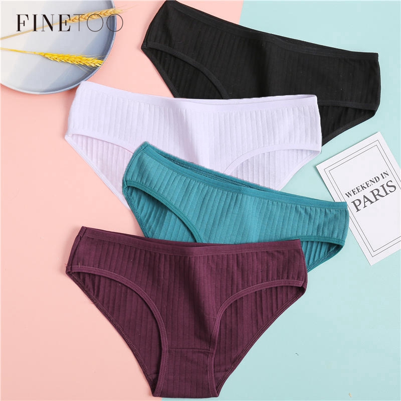 Cotton Panty Women's Solid Color Panties for Women Sexy Briefs