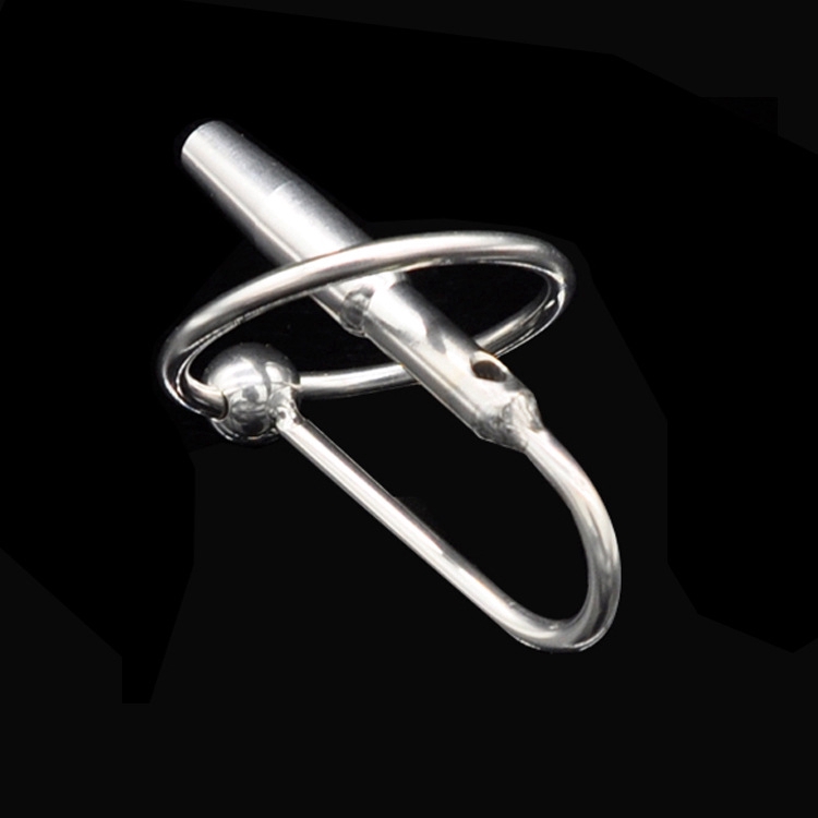 Prison bird genuine male stainless steel urinary catheter horse eye stimulation catheter