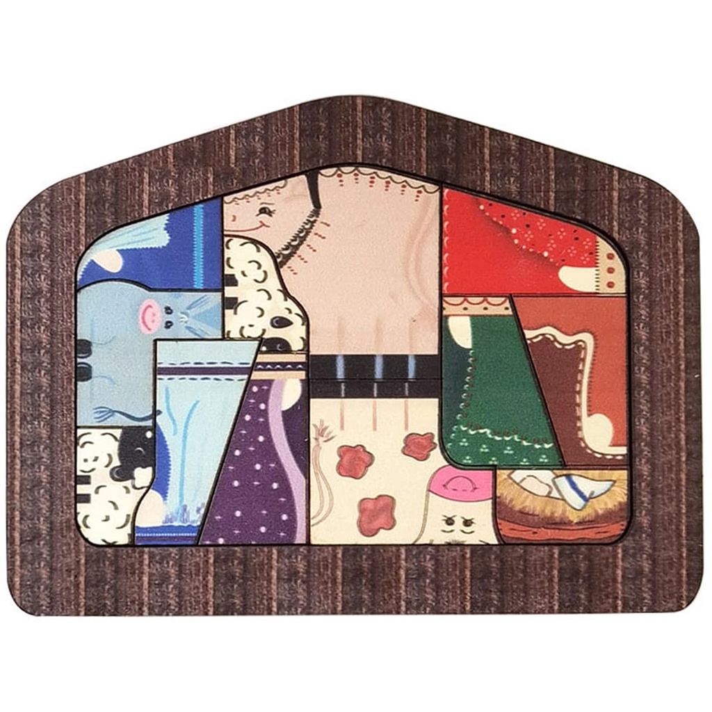 【In stock】Religious Home Interior Decorations With Wood Burned Design