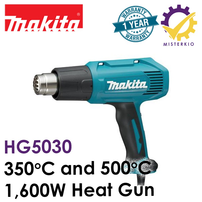 Makita HG5030, 2Temperature Settings Heat Gun 1600w Shopee Singapore