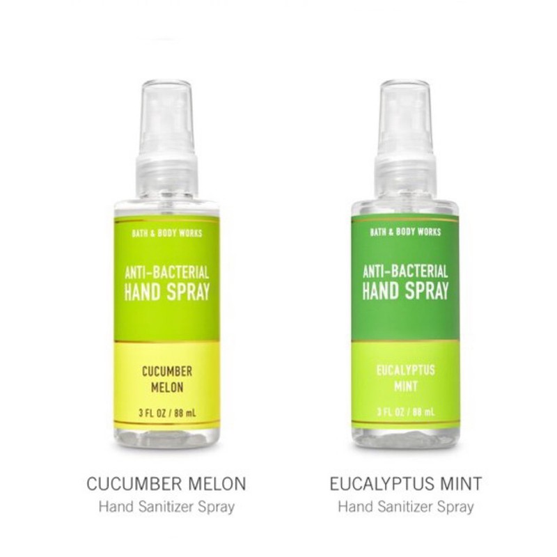 Bath & Body Works Hand Sanitizer Spray 88ml Shopee Singapore